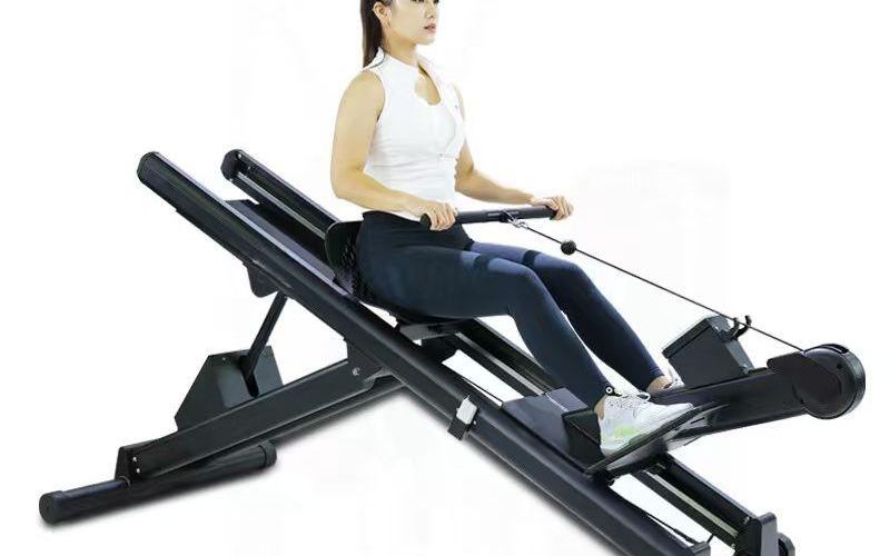 GF-SM627 Electric Adjustable Self-Weighted Rowing Machine
