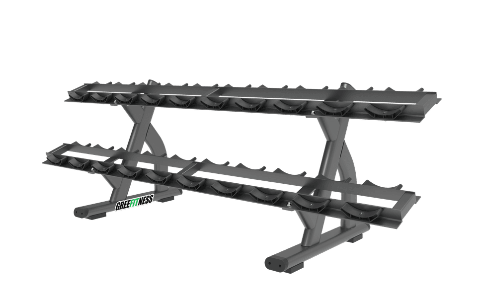 MBQ-1038-Two Layer Dumbbell Rack