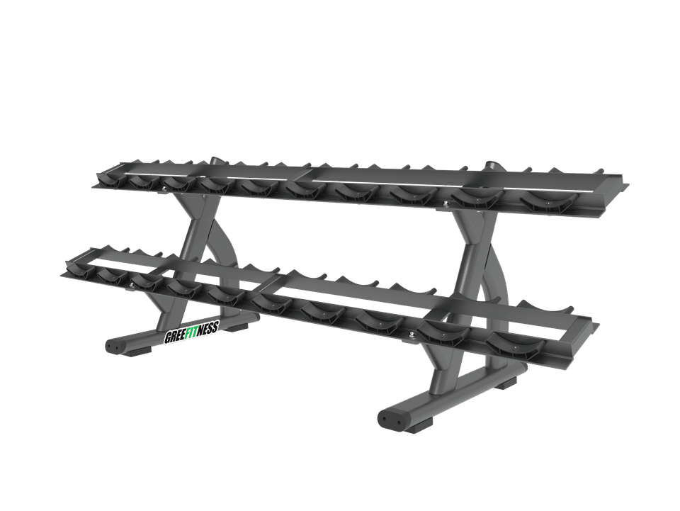 MBQ-1038-Two Layer Dumbbell Rack