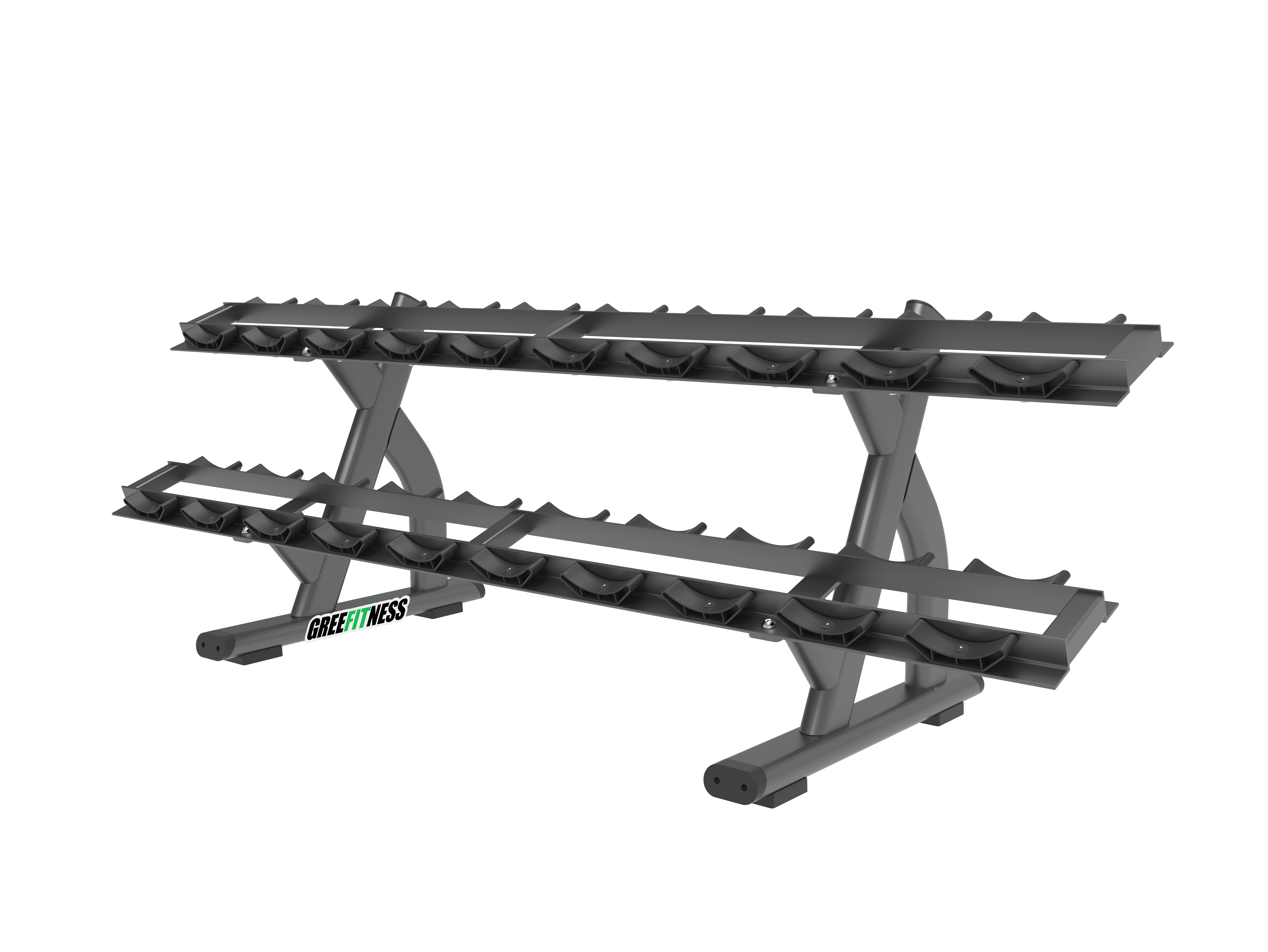 MBQ-1038-Two Layer Dumbbell Rack