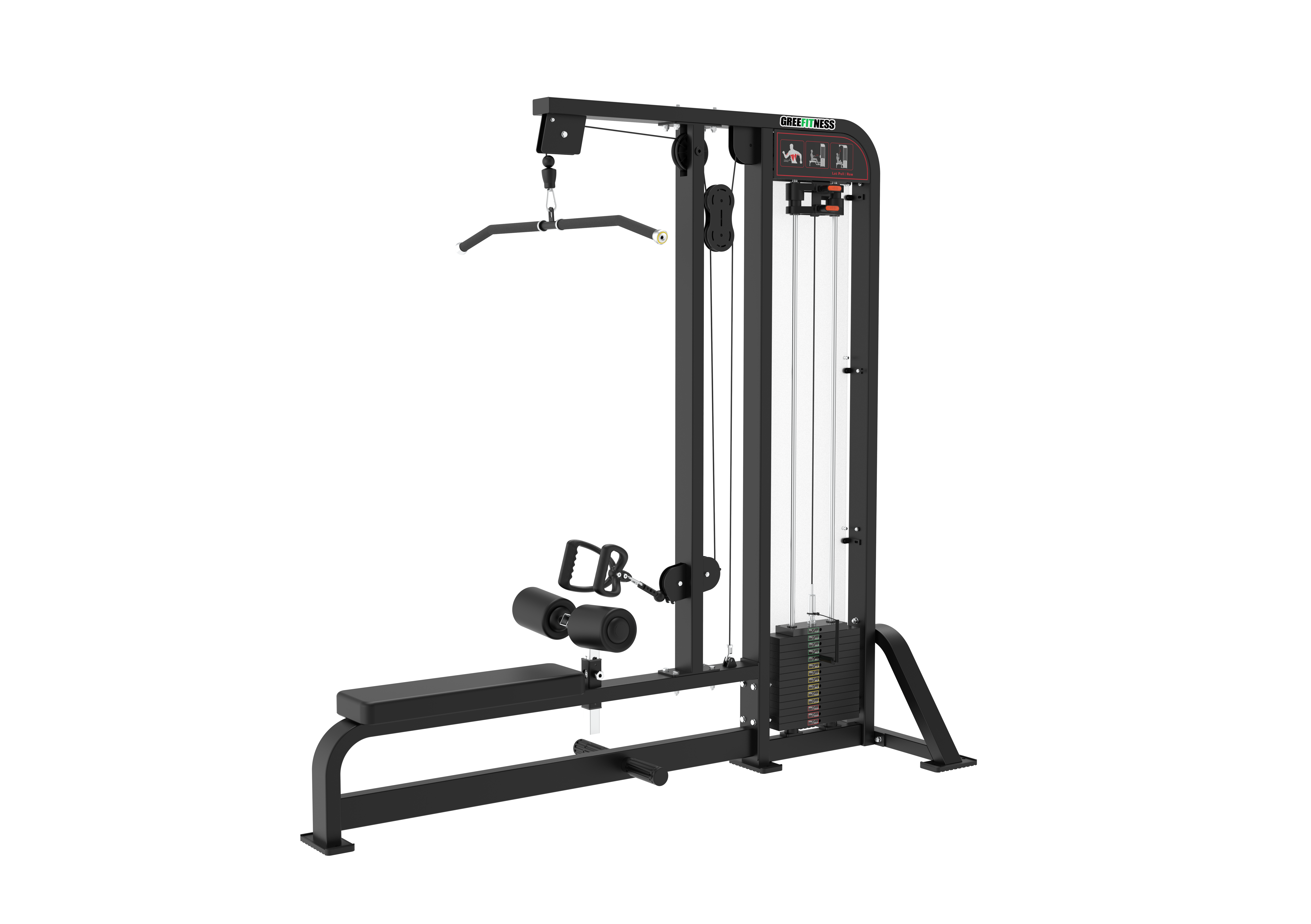 HM1314 Lat Pulldown & Low Row