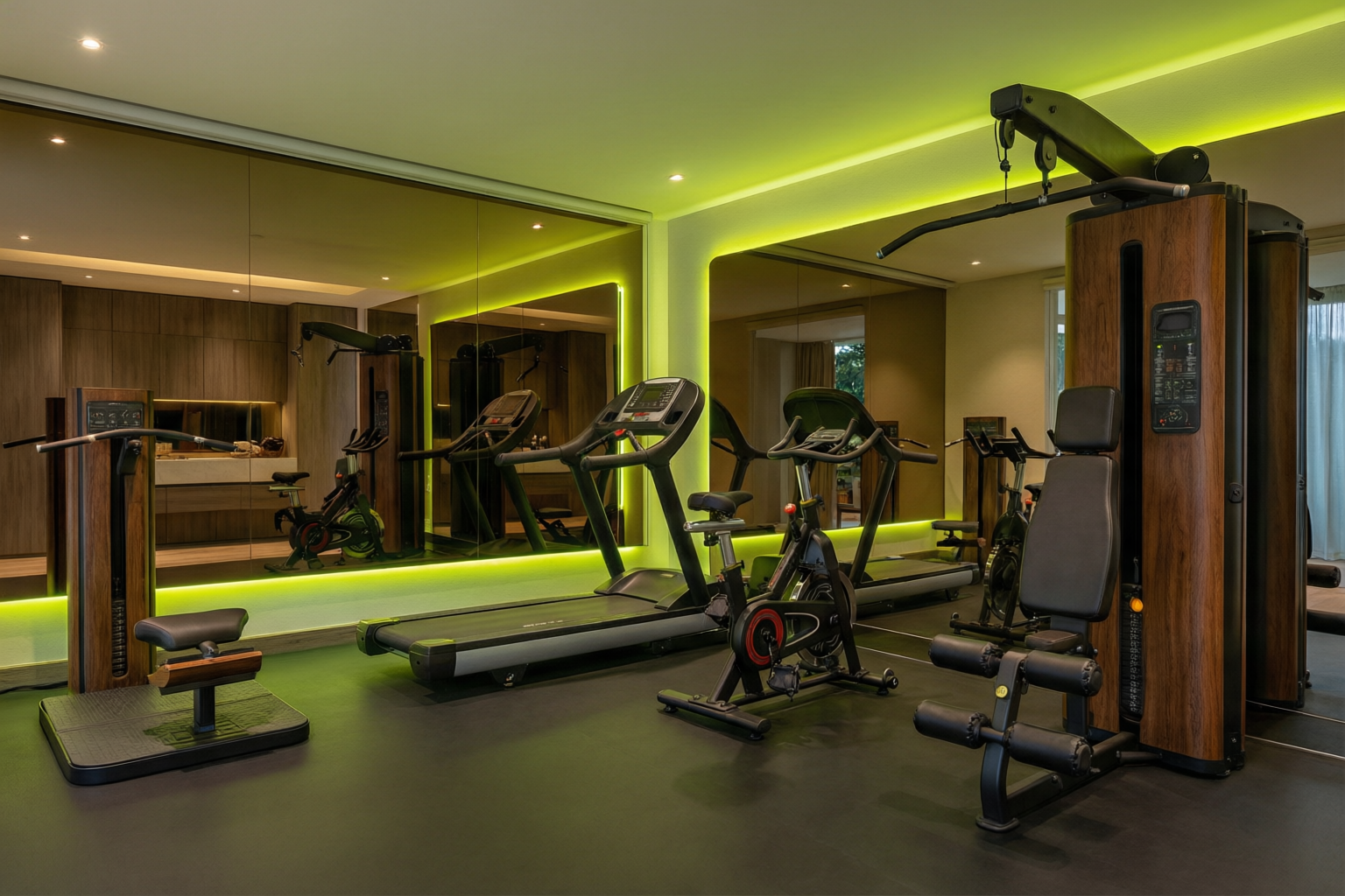 Luxury Villa Home Gym Fit-out
