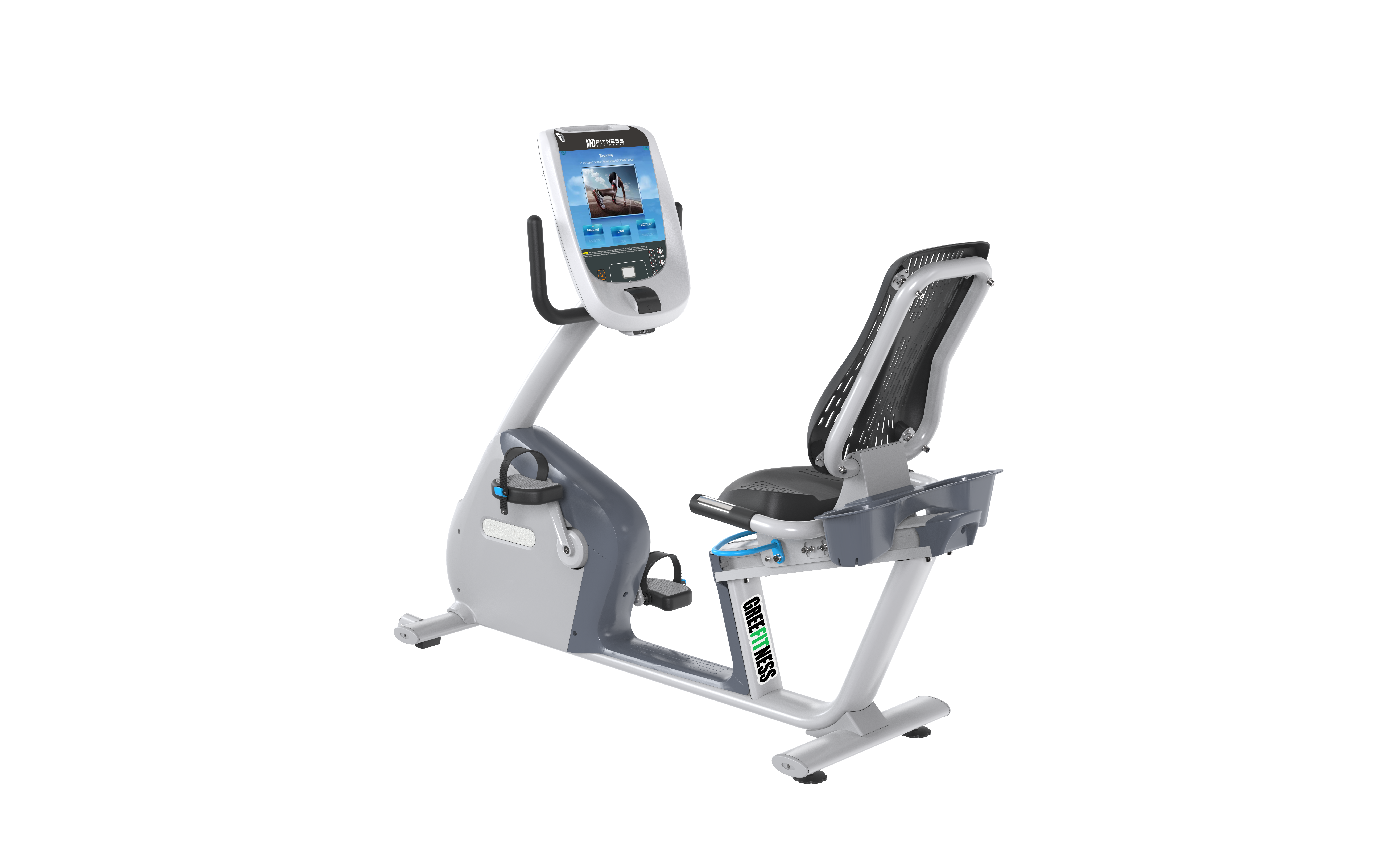 MYY-6024 Commercial Recumbent Bike with LCD Screen